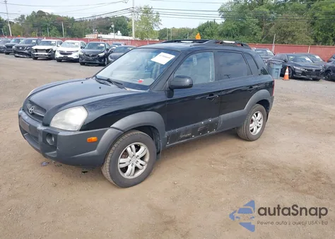 2008 Hyundai Tucson Limited V6/Se из США, поврежденный, VIN KM8JN12D18U917203